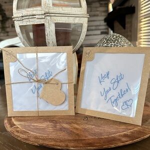 Inspirational embroidered handkerchief